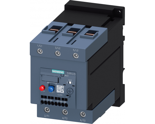 Siemens 3RU2146-4JD1 Реле перегрузки для электродвигателя, 45-63А, класс 10, S3, ручной-авто сброс Siemens 3RU2146-4JD1 Реле перегрузки для электродвигателя, 45-63А, класс 10, S3, ручной-авто сброс