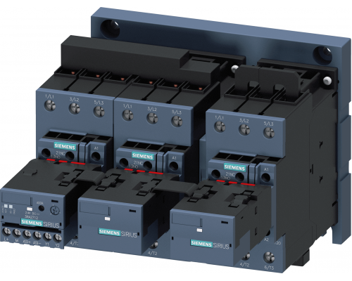 Siemens 3RA2437-8XH32-1NB3 Сборка для подключения двигателя по схеме звезда-треугольник, 55 кВт, 400 В Siemens 3RA2437-8XH32-1NB3 Сборка для подключения двигателя по схеме звезда-треугольник, 55 кВт, 400 В