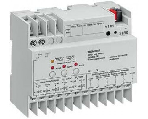 Siemens 5WG1605-1AB01 Модуль управления приводами n 605/01 для термоэлектрических приводов клапанов Siemens 5WG1605-1AB01 Модуль управления приводами n 605/01 для термоэлектрических приводов клапанов