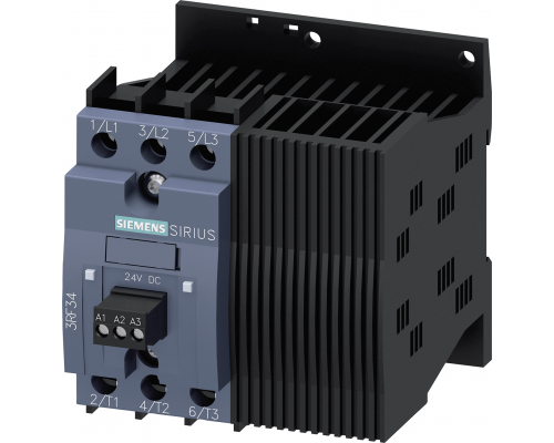 Siemens 3RF3410-1BD04 Полупроводниковый контактор, 7.4А, 40°C, 48-480V, 24V DC, реверсивный Siemens 3RF3410-1BD04 Полупроводниковый контактор, 7.4А, 40°C, 48-480V, 24V DC, реверсивный