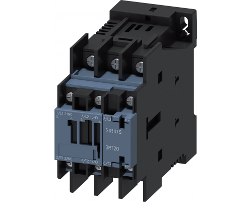 Siemens 3RT2024-4XB40-0LA2 Траекторный контактор, AC-3 12A, 5,5 кВт/400В, 1 НО + 1 НЗ, электронный привод 24В DC Siemens 3RT2024-4XB40-0LA2 Траекторный контактор, AC-3 12A, 5,5 кВт/400В, 1 НО + 1 НЗ, электронный привод 24В DC