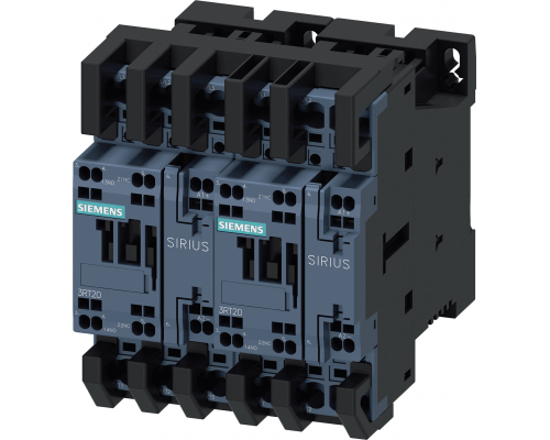 Siemens 3RA2327-8XB30-2BB4 Реверсивная сборка, AC3, 15 кВт/400 В, DC 24 В, 3-пол., типоразмер S0 Siemens 3RA2327-8XB30-2BB4 Реверсивная сборка, AC3, 15 кВт/400 В, DC 24 В, 3-пол., типоразмер S0