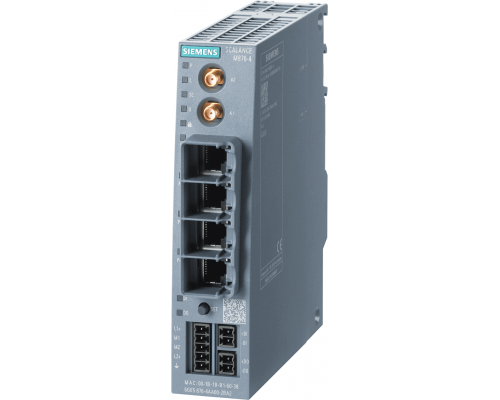 Siemens 6GK5876-4AA00-2BA2 Устройство беспроводной связи Scalance M876-4 LTE(4G) EU для Ethernet-устройств Siemens 6GK5876-4AA00-2BA2 Устройство беспроводной связи Scalance M876-4 LTE(4G) EU для Ethernet-устройств