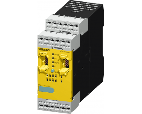 Siemens 3RK3131-2AC10 Центральный модуль 3RK3 Advanced для модульной системы безопасности 3RK3 4/8 f-di, 1f-ro, 1 f-do Siemens 3RK3131-2AC10 Центральный модуль 3RK3 Advanced для модульной системы безопасности 3RK3 4/8 f-di, 1f-ro, 1 f-do
