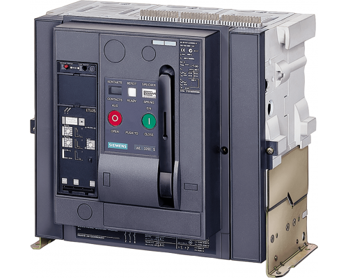 Siemens 3WL1212-4BB34-4AN2-Z C22 Воздушный выключатель стационарный 3-пол., типоразмер 2, МЭК In=1250 A до 690 В Siemens 3WL1212-4BB34-4AN2-Z C22 Воздушный выключатель стационарный 3-пол., типоразмер 2, МЭК In=1250 A до 690 В