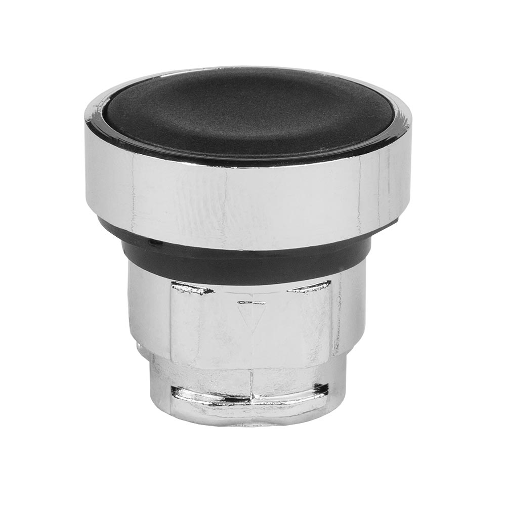 KEAZ Головка кнопки OptiSignal D22 A4-P-2 черная металл ZB4BA2 KEAZ Головка кнопки OptiSignal D22 A4-P-2 черная металл ZB4BA2