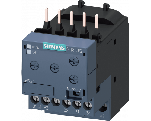 Siemens 3RR2141-1AW30 Реле контроля 3rr, для контактора 3rt2, S00, Basic, контроль тока 1.6-16A Siemens 3RR2141-1AW30 Реле контроля 3rr, для контактора 3rt2, S00, Basic, контроль тока 1.6-16A