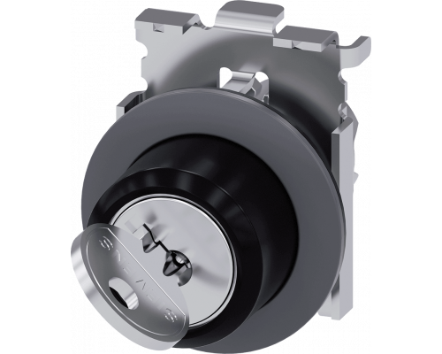 Siemens 3SU1060-4LF11-0AA0 Актуатор поворотного переключателя с ключом, 30mm, кругл., металл матовый, 2 положения Siemens 3SU1060-4LF11-0AA0 Актуатор поворотного переключателя с ключом, 30mm, кругл., металл матовый, 2 положения