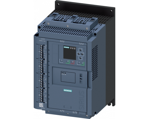 Siemens 3RW5526-1HA06 Устройство плавного пуска с рабочим напряжением 200-690 В АС и током до 77 А (CLASS 10 E) Siemens 3RW5526-1HA06 Устройство плавного пуска с рабочим напряжением 200-690 В АС и током до 77 А (CLASS 10 E)