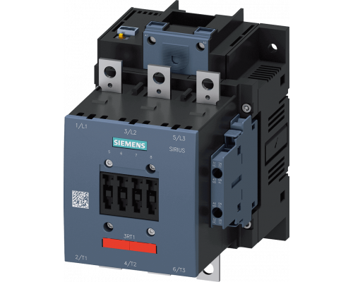 Siemens 3RT1055-6NP36-3PA0 Силовой контактор, AC-3 150 А, 75 кВт/400 В, DC 200–277 В, 2 но + 2 нз, S6, шинные соединения Siemens 3RT1055-6NP36-3PA0 Силовой контактор, AC-3 150 А, 75 кВт/400 В, DC 200–277 В, 2 но + 2 нз, S6, шинные соединения