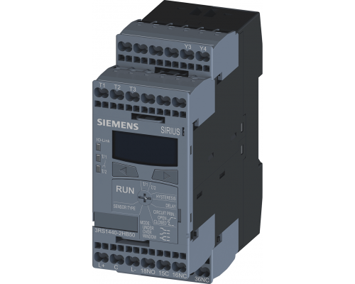 Siemens 3RS1440-2HB50 Реле контроля температуры, PT100/1000, KTY83/84, NTC2, -50°C до 750°C, 3 x 1 Вт Siemens 3RS1440-2HB50 Реле контроля температуры, PT100/1000, KTY83/84, NTC2, -50°C до 750°C, 3 x 1 Вт