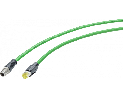 Siemens 6XV1878-5TH30 Готовый кабель IE TP Cord M12-180/RJ45-180, длина 3.0 м, с кабелем IE Flexible Siemens 6XV1878-5TH30 Готовый кабель IE TP Cord M12-180/RJ45-180, длина 3.0 м, с кабелем IE Flexible
