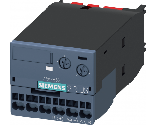 Siemens 3RA2832-2DH10 Электромеханическое реле времени с отложенным отключением и вспомогательным напряжением Siemens 3RA2832-2DH10 Электромеханическое реле времени с отложенным отключением и вспомогательным напряжением