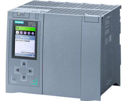 Siemens 6ES7517-3TP00-0AB0 Центральный процессор Simatic S7-1500T, CPU 1517T-3 PN/DP с памятью 3 Мб и 8 Мб Siemens 6ES7517-3TP00-0AB0 Центральный процессор Simatic S7-1500T, CPU 1517T-3 PN/DP с памятью 3 Мб и 8 Мб