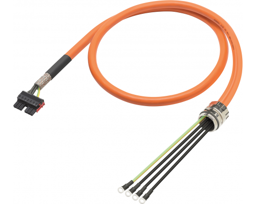 Siemens 6FX8002-5CP47-1BA0 Силовой кабель предварительно собранный для двигателей SINAMICS S120 книжного формата Siemens 6FX8002-5CP47-1BA0 Силовой кабель предварительно собранный для двигателей SINAMICS S120 книжного формата