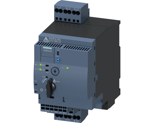 Siemens 3RA6250-2AB32 Реверсивный пускатель, Ui 690B, 24B AC/DC, 0.1-0.4A, IP20, пружинные зажимы Siemens 3RA6250-2AB32 Реверсивный пускатель, Ui 690B, 24B AC/DC, 0.1-0.4A, IP20, пружинные зажимы