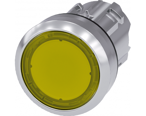 Siemens 3SU1051-0AA30-0AA0 Кнопка-актуатор с подсветкой, 22 мм, круглая, желтая, с фиксацией Siemens 3SU1051-0AA30-0AA0 Кнопка-актуатор с подсветкой, 22 мм, круглая, желтая, с фиксацией