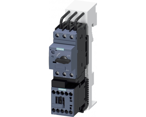 Siemens 3RA2110-0FD15-1AP0 Фидерная сборка прямого пуска, типоразмер s00, 0.35...0.5A, 400В, 230В AC, IQ 150kA Siemens 3RA2110-0FD15-1AP0 Фидерная сборка прямого пуска, типоразмер s00, 0.35...0.5A, 400В, 230В AC, IQ 150kA