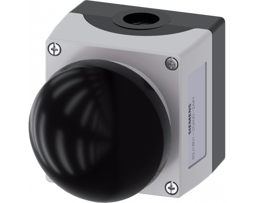 Siemens 3SU1801-2GA00-2AA1 Корпус командных устройств, 22 мм, кругл., пластмасса, серый, с нажимным выключателем аварийного останова Siemens 3SU1801-2GA00-2AA1 Корпус командных устройств, 22 мм, кругл., пластмасса, серый, с нажимным выключателем аварийного останова