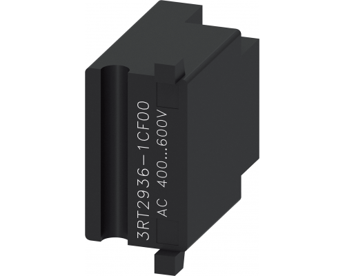 Siemens 3RT2936-1CF00 Ограничитель перенапряжений, 400-600 В, для контактора типоразмера S2 Siemens 3RT2936-1CF00 Ограничитель перенапряжений, 400-600 В, для контактора типоразмера S2