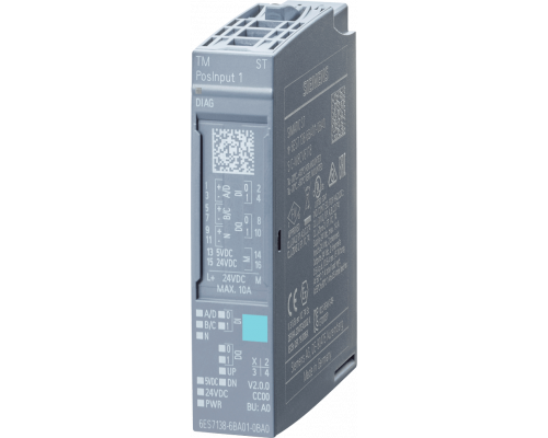 Siemens 6ES7138-6BA01-2BA0 Технологический модуль позиционирования Simatic ET номенклатуры TM POS INPUT 1 Siemens 6ES7138-6BA01-2BA0 Технологический модуль позиционирования Simatic ET номенклатуры TM POS INPUT 1