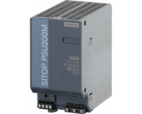 Siemens 6EP1334-3BA10 Регулируемый блок электропитания, вход AC 120/230-500 В, выход DC 24 В/10 А Siemens 6EP1334-3BA10 Регулируемый блок электропитания, вход AC 120/230-500 В, выход DC 24 В/10 А