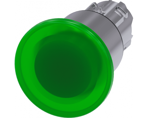 Siemens 3SU1051-1EA40-0AA0 Актуатор грибовидной кнопки с подсветкой, 22 мм, металл, белая кнопка, 40 мм, 3 положения Siemens 3SU1051-1EA40-0AA0 Актуатор грибовидной кнопки с подсветкой, 22 мм, металл, белая кнопка, 40 мм, 3 положения