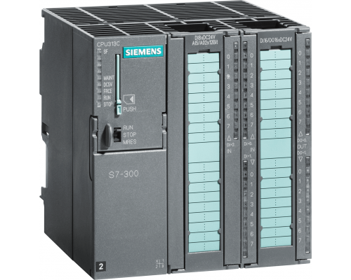 Siemens 6AG1313-5BG04-7AB0 Центральный процессор Siplus S7-300 CPU313C с MPI, 24 DI/16 DO, 4 AI, 2 AO и PT100 Siemens 6AG1313-5BG04-7AB0 Центральный процессор Siplus S7-300 CPU313C с MPI, 24 DI/16 DO, 4 AI, 2 AO и PT100
