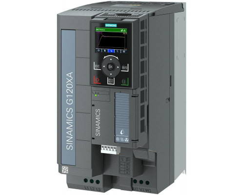 Siemens 6SL3220-3YD26-0UB0 Частотное преобразование SINAMICS G120XA, 11 кВт, 380 В, MODBUS RTU, BACnet MS/TP, IP20 Siemens 6SL3220-3YD26-0UB0 Частотное преобразование SINAMICS G120XA, 11 кВт, 380 В, MODBUS RTU, BACnet MS/TP, IP20