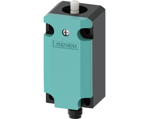 Siemens 3SE5134-0BA00-1AC4 Позиционный выключатель с пластиковым корпусом, контактами плавного хода и разъемом M12 Siemens 3SE5134-0BA00-1AC4 Позиционный выключатель с пластиковым корпусом, контактами плавного хода и разъемом M12