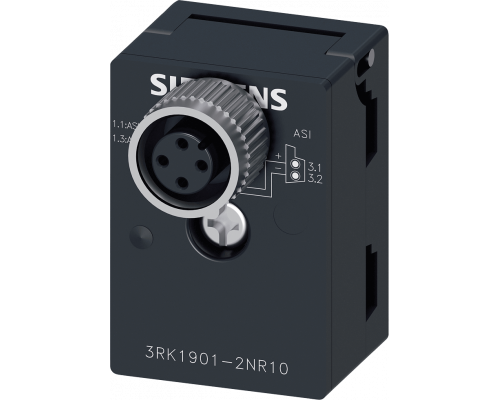 Siemens 3RK1901-2NR10 Модуль ввода/вывода с As-интерфейсом, отводом m12 u_asi, током до 4A Siemens 3RK1901-2NR10 Модуль ввода/вывода с As-интерфейсом, отводом m12 u_asi, током до 4A