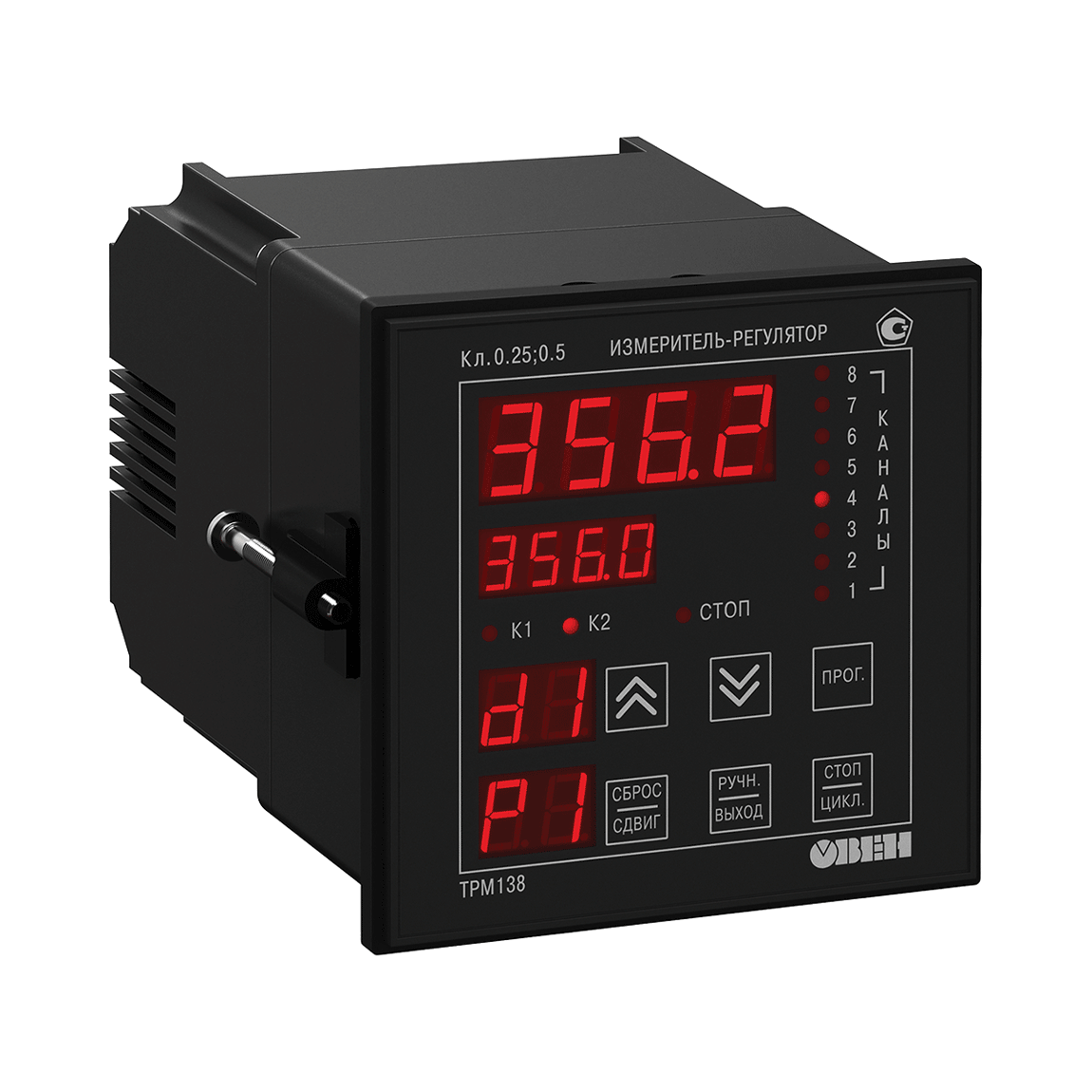 ОВЕН ТРМ138 цифровой терморегулятор восьмиканальный с двухпозиционным управлением и RS-485 ОВЕН ТРМ138 цифровой терморегулятор восьмиканальный с двухпозиционным управлением и RS-485