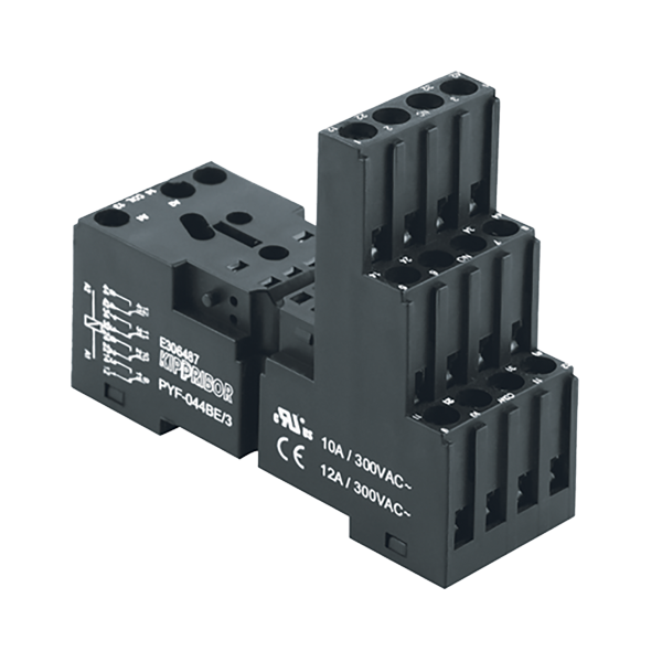 ОВЕН Монтажные колодки KIPPRIBOR PYF-044BE, PYF-144BE (для 4-контактных промежуточных реле серии RP) ОВЕН Монтажные колодки KIPPRIBOR PYF-044BE, PYF-144BE (для 4-контактных промежуточных реле серии RP)