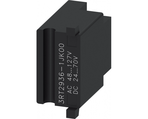 Siemens 3RT2936-1JK00 Ограничитель перенапряжения со светодиодом, 48...127 В AC, 24...70 В DC, для контактора S2 Siemens 3RT2936-1JK00 Ограничитель перенапряжения со светодиодом, 48...127 В AC, 24...70 В DC, для контактора S2