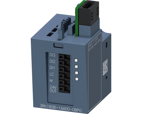Siemens 3RK1908-1AA00-0BP0 Модуль 3di/lc для пускателя электродвигателя et 200sp Siemens 3RK1908-1AA00-0BP0 Модуль 3di/lc для пускателя электродвигателя et 200sp