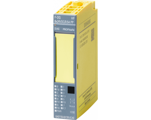 Siemens 6AG1136-6DC00-2CA0 Модуль отказобезопасных дискретных выходов, 8x24vdc/0.5a, расширенные функции, -25...+60°C Siemens 6AG1136-6DC00-2CA0 Модуль отказобезопасных дискретных выходов, 8x24vdc/0.5a, расширенные функции, -25...+60°C