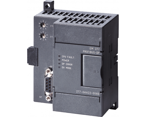 Siemens 6ES7277-0AA22-0XA0 Модуль ведомого устройства PROFIBUS-DP для SIMATIC S7-200, до 12 Мбит/с Siemens 6ES7277-0AA22-0XA0 Модуль ведомого устройства PROFIBUS-DP для SIMATIC S7-200, до 12 Мбит/с