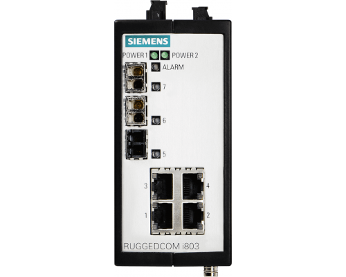 Siemens 6GK6008-3AS20-0... Коммутатор i803, шифрование 128-бит, 4 медных 100Мбит/с порта, 2 гигабитных или 2 оптических 100Мбит/с порта Siemens 6GK6008-3AS20-0... Коммутатор i803, шифрование 128-бит, 4 медных 100Мбит/с порта, 2 гигабитных или 2 оптических 100Мбит/с порта