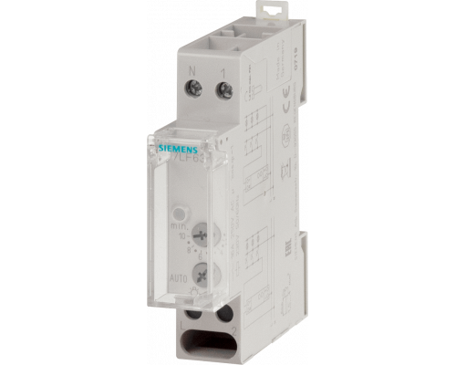 Siemens 7LF6310 Таймерный выключатель для лестничных клеток, 230 В, 16 А, 0.5-10 мин, 3-4 пров. схема Siemens 7LF6310 Таймерный выключатель для лестничных клеток, 230 В, 16 А, 0.5-10 мин, 3-4 пров. схема