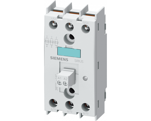 Siemens 3RF2230-1AC45 Полупроводниковое реле, 3-фазное, 3RF2 30A/40°C, 48–600В DC/4–30В DC Siemens 3RF2230-1AC45 Полупроводниковое реле, 3-фазное, 3RF2 30A/40°C, 48–600В DC/4–30В DC