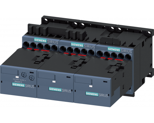 Siemens 3RA2416-8XF31-1AP0 Пускозащитный автомат для электродвигателя, 7.5 кВт, 400 В, 230 В, 50/60 Гц, 3-пол., S00 Siemens 3RA2416-8XF31-1AP0 Пускозащитный автомат для электродвигателя, 7.5 кВт, 400 В, 230 В, 50/60 Гц, 3-пол., S00