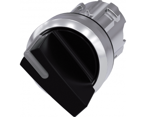 Siemens 3SU1052-2BF10-0AA0 Рычажный переключатель с подсветкой, 22 мм, кругл., черный, 2 положения o-i, фиксация Siemens 3SU1052-2BF10-0AA0 Рычажный переключатель с подсветкой, 22 мм, кругл., черный, 2 положения o-i, фиксация