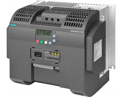 Siemens 6SL3210-5BE31-1UV0 Частотное преобразование SINAMICS V20, 380-480В, 11 кВт, защита IP20/UL, интерфейс USS/MODBUS RTU Siemens 6SL3210-5BE31-1UV0 Частотное преобразование SINAMICS V20, 380-480В, 11 кВт, защита IP20/UL, интерфейс USS/MODBUS RTU