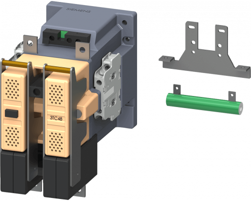 Siemens 3TC4817-0CF4 Контактор, типоразмер 4, 2-пол., DC-3, 75А, блок-контакты 21 (2но+1нз), управление DC 110V Siemens 3TC4817-0CF4 Контактор, типоразмер 4, 2-пол., DC-3, 75А, блок-контакты 21 (2но+1нз), управление DC 110V