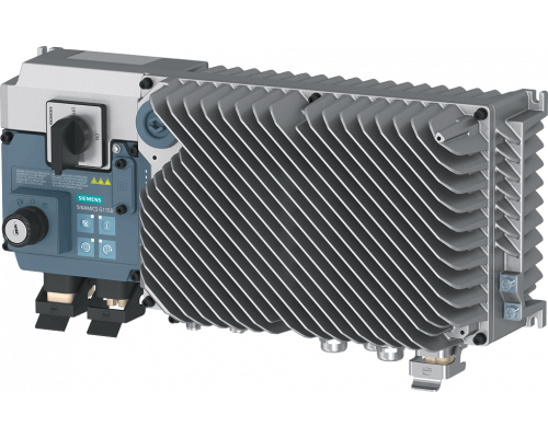 Siemens 6SL352.-.X..2-2A.0 Преобразователь частоты, мощность 2.2 кВт, напряжение 380-480 В, диапазон частот 45-66 Гц, защита IP65/66, диапазон температур -30...+40 °C Siemens 6SL352.-.X..2-2A.0 Преобразователь частоты, мощность 2.2 кВт, напряжение 380-480 В, диапазон частот 45-66 Гц, защита IP65/66, диапазон температур -30...+40 °C