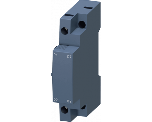 Siemens 3RV2922-1CB0 Реле напряжения, 24В, 50/60 Гц, с дополнительными переключающими контактами 2NO, для 3RV2 Siemens 3RV2922-1CB0 Реле напряжения, 24В, 50/60 Гц, с дополнительными переключающими контактами 2NO, для 3RV2