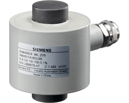 Siemens 7MH5114-5JL60 Весовой датчик, номинальная нагрузка 28 т, двойной мост, точность 0,1 %, кабель 15 м, IP66 Siemens 7MH5114-5JL60 Весовой датчик, номинальная нагрузка 28 т, двойной мост, точность 0,1 %, кабель 15 м, IP66