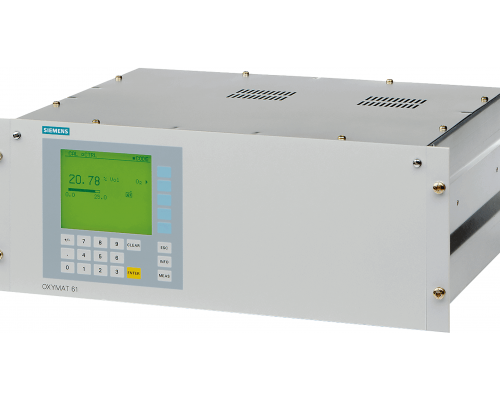 Siemens 7MB2001-0FA00-1AA0 Анализатор кислорода OXYMAT 61 для 19" шкафа с внутренним насосом и питанием 200-240 В Siemens 7MB2001-0FA00-1AA0 Анализатор кислорода OXYMAT 61 для 19" шкафа с внутренним насосом и питанием 200-240 В