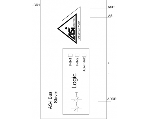 Siemens 3SU1400-1EC10-4AA0-Z Y19 Модуль as-интерфейса с 2 безопасными входами и 1 выходом, черный цвет Siemens 3SU1400-1EC10-4AA0-Z Y19 Модуль as-интерфейса с 2 безопасными входами и 1 выходом, черный цвет