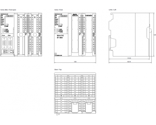 Siemens 6ES7314-6CG03-0AB0 Центральный процессор SIMATIC S7-300, CPU Изобилует встроенными входами и выходами 24 DI/16 DO, 4AI, 2AO, 1 PT100 Siemens 6ES7314-6CG03-0AB0 Центральный процессор SIMATIC S7-300, CPU Изобилует встроенными входами и выходами 24 DI/16 DO, 4AI, 2AO, 1 PT100